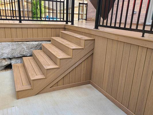 Backyard Composite Deck London, Ontario